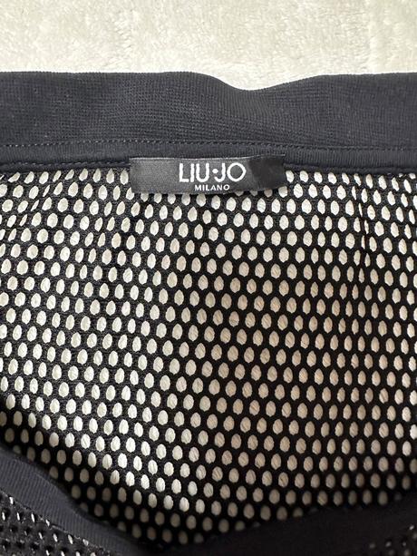 Voľné sieťované oversize tričko liu jo sport, liu jo