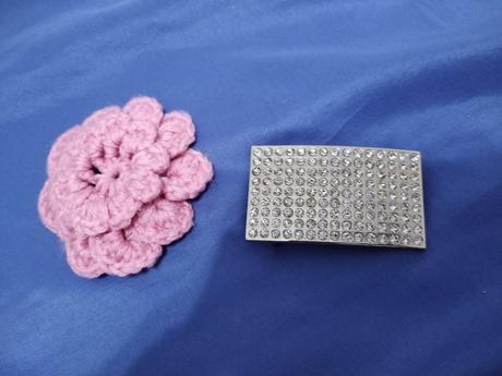 Pracka na opasok a nasivka kvet,