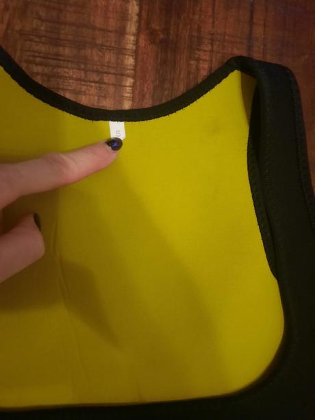 Neoprénový top na cvičenie,