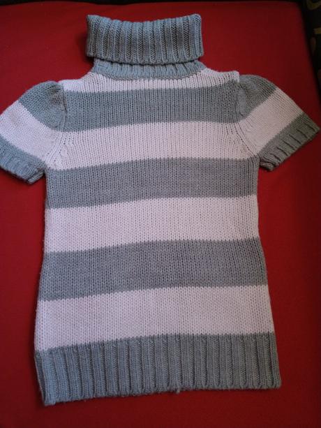 Dlhý pulóver - rolák, palomino,104