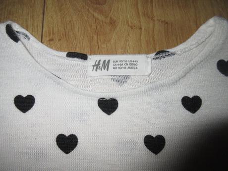 Svetrík 110/116, h&m,110