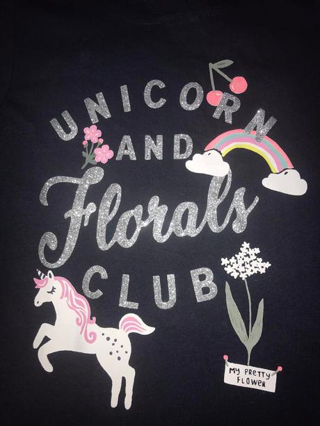 Letné šatičky s unicorns, h&m,122