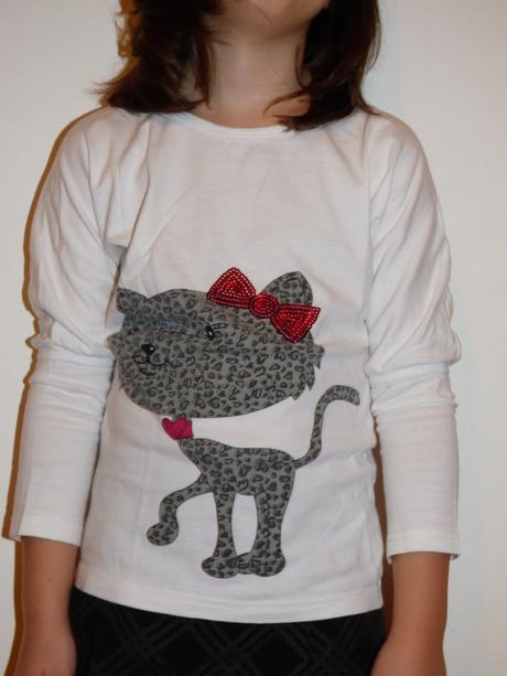 Tričko s mačičkou, topolino,122