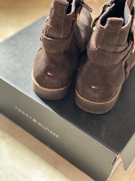 Kotnikove cizmy tommy hilfiger, tommy hilfiger,35