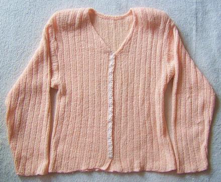Ružový pulóvrik, s