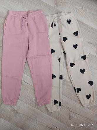 Tepláky, h&m,128
