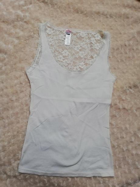 Tielko s čipkou l/40, esmara,l