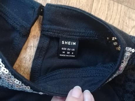Čierne šaty, velk. 38,shein, 38