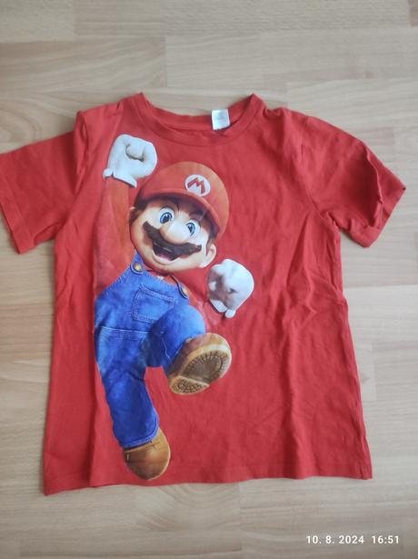 Tričko krátky rukáv pre chlapca 110, h&m,110