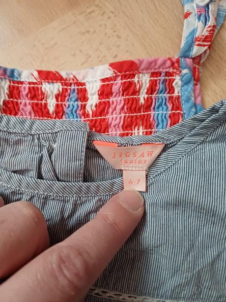 Farebné letné šaty, primark,122