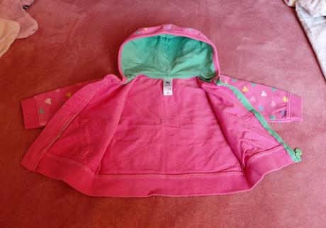 Srdiečková mikina, baby club,68