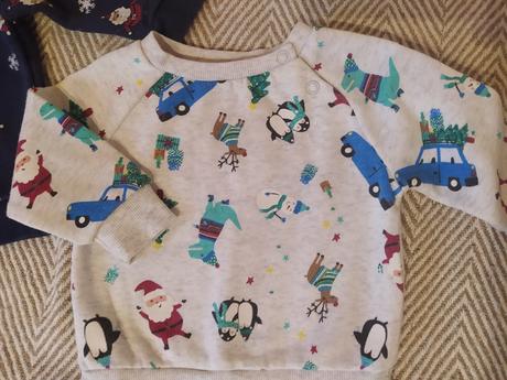 Vianočné mikinky, primark,62