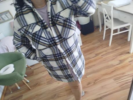 Reserved kabát bunda košeľa, reserved