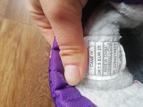 Dievčenské zimné topánky, 25