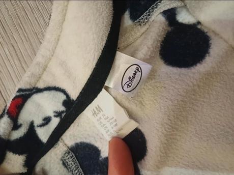 Mikinka s mickey mouse, h&m,74