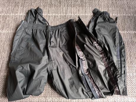 Nepremokavé nohavice, celorozopínacie, xl