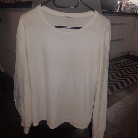 Tricko s perlickami, orsay,l