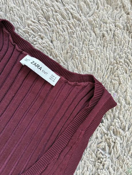Zara knit top, zara,s