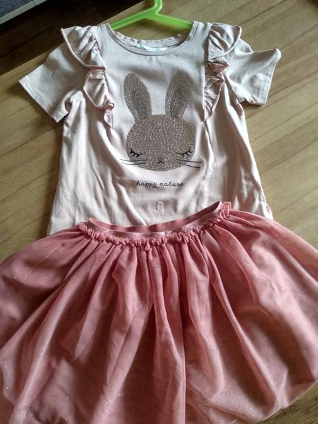 Súprava top+sukňa, h&m,122