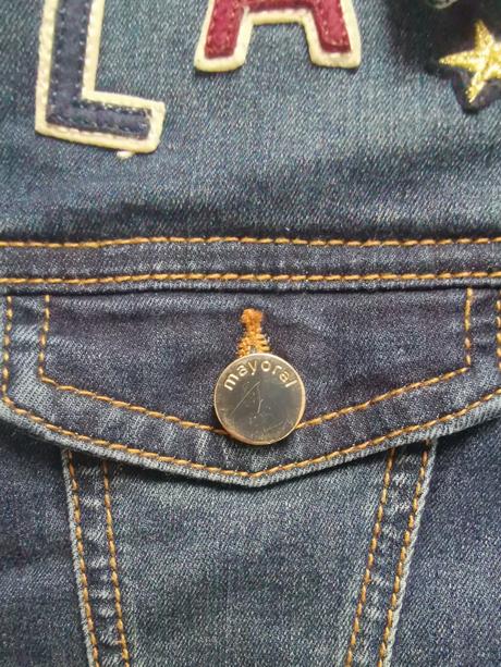 Dievčenská riflova bundička mayoral, č. 152, mayoral,152