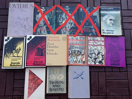 Kolekcia zberateľskych kník 1.vydania, 