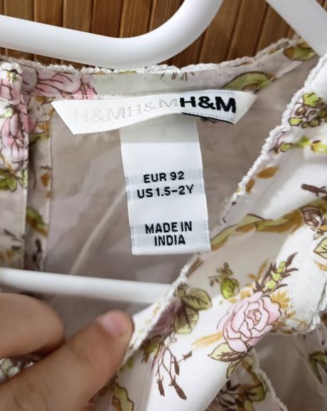 Letné šatky, h&m,92
