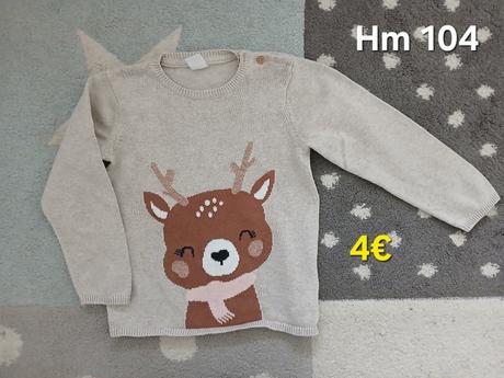 Vianocny sveter 104, h&m,104