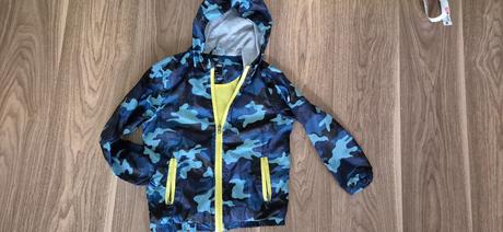 Maskáčová tenká bunda terranova, veľ. 116-122, terranova,116