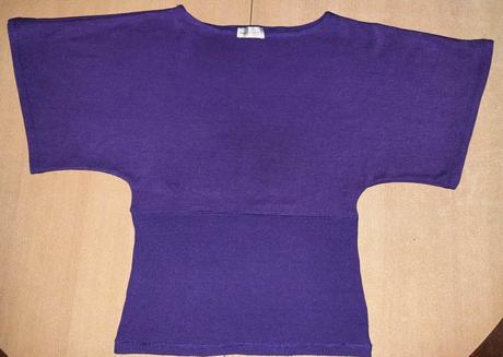 Svetrík s krátkym rukávom veľ. s-m, s