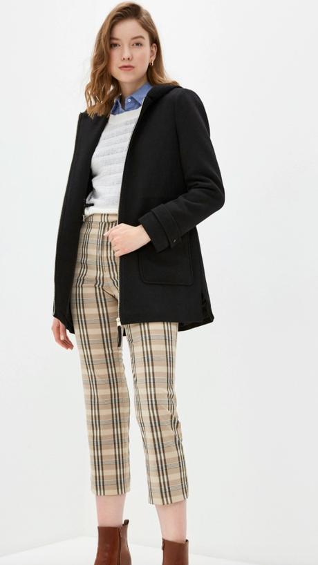 Pimkie vlnený kabát s kapucňou vel.s, pimkie,s