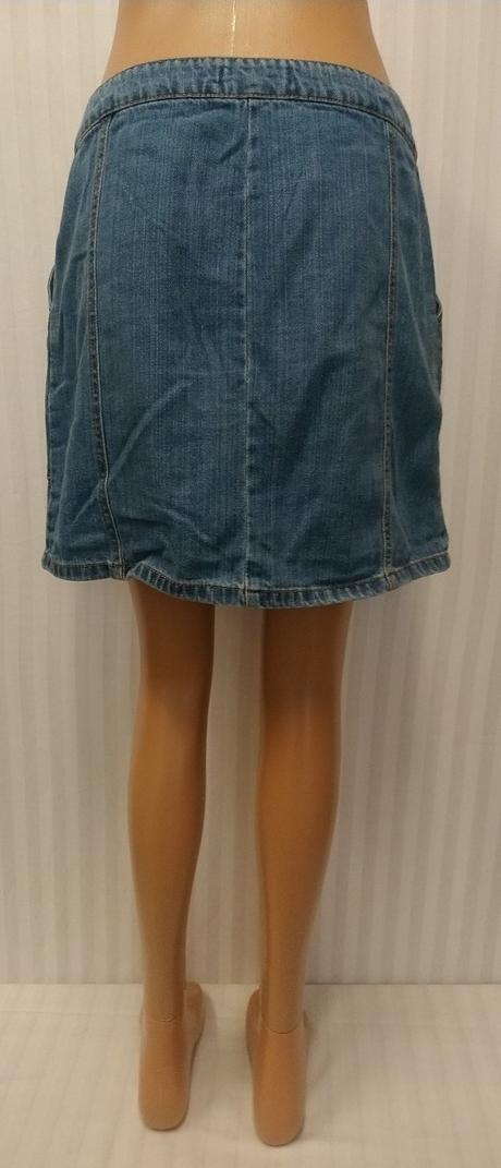 Dámska modrá riflová sukňa, piaza italia, m, m