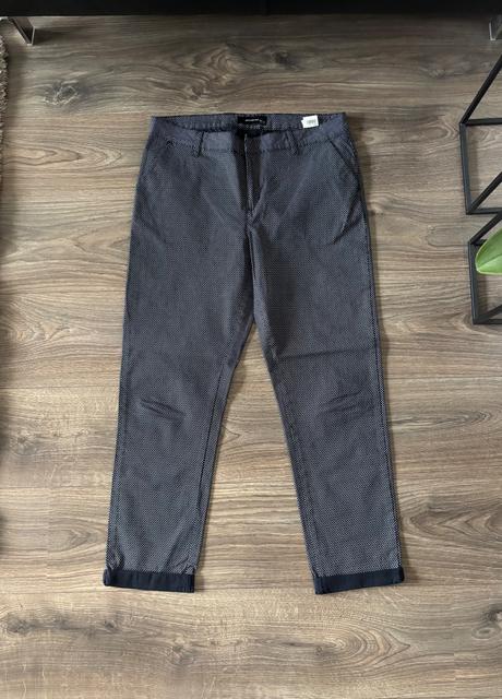Tmavomodré chino nohavice, reserved,40