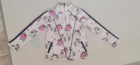 Raz oblečena tenká mikinka, next,104