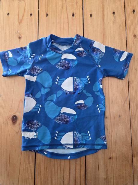 Reima uv50 plavky + tričko, reima,74
