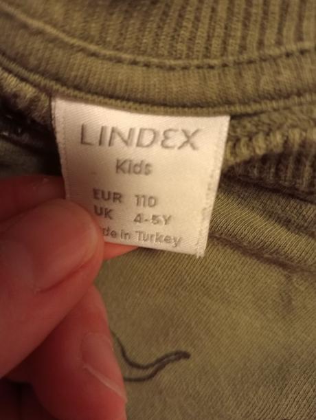 Mikina s potlačou dinosaurov, lindex,110
