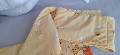 Súprava do detskej postielky zltá, šírka (cm): 90,dĺžka (cm): 90