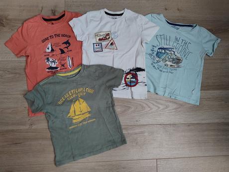 Balík tričiek 110/116, 104–116