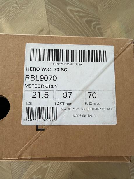 Lyziarky rossignol hero 70 sc /21,5/, rossignol,34