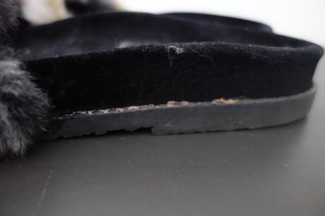 Zara slapky s kozusinu 36/37, zara,37