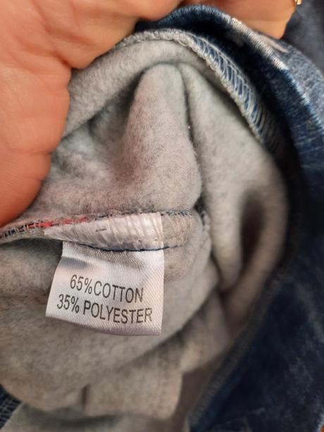 Zateplená dievčenská mikino-bunda s kapucňou, xs