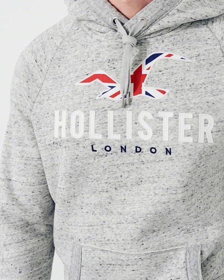 Mikinka s kapuckou hollister vel. l, abercrombie&fitch,l