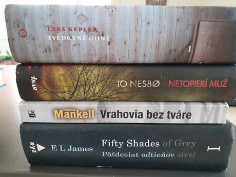 Knihy - kepler, mankell,e.l.james,