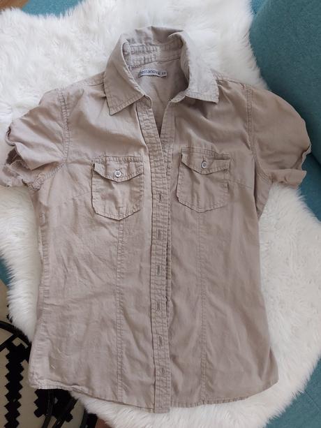 Košeľa s krátkym rukávom, terranova,xs