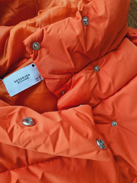 Oranžová bunda reserved, reserved,xs