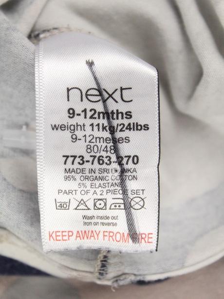 Maskáčový komplet next veľ. 9-12 mes., next,80