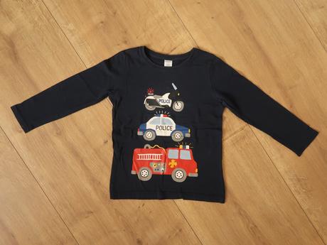 Chlapčenské tričko lindex 122 (6-7r.) s autami, lindex,122