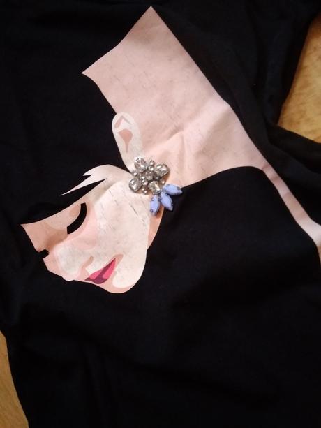 Tričko s aplikáciami, orsay,xs