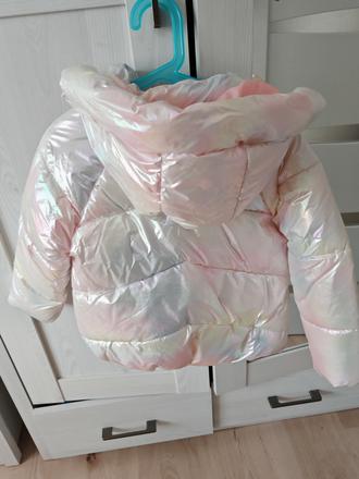 Úžasná biela menivá bundička 116, neolutujete, primark,116