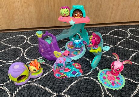 Zoobles sada magnetických zvieratiek a domčekov,