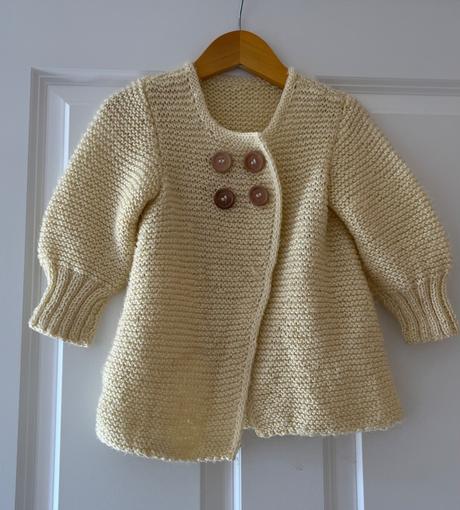 Žltý handmade unisex sveter, 98, 98